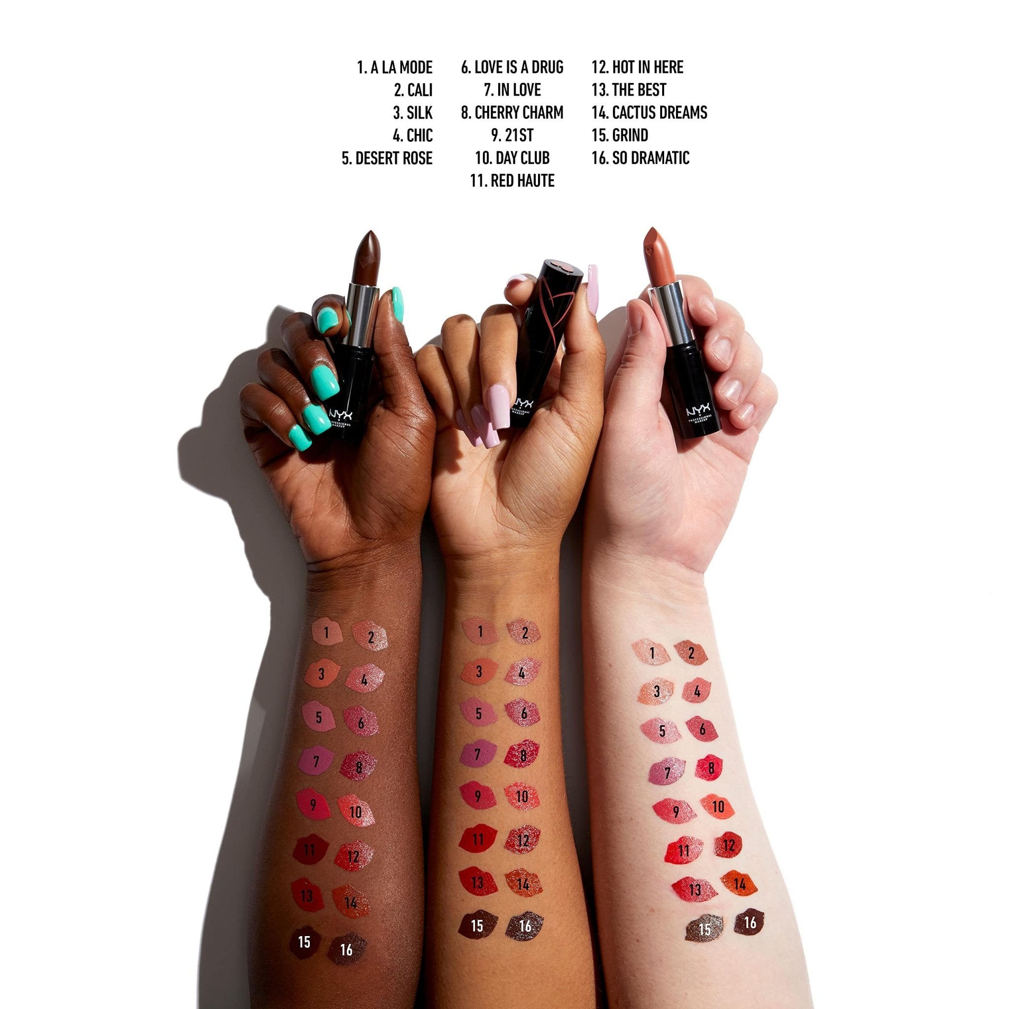 Nyx Professional Makeup Shout Loud Satin LipstickNYX PROFESSIONAL MAKEUP800897198107LipstickLipstick