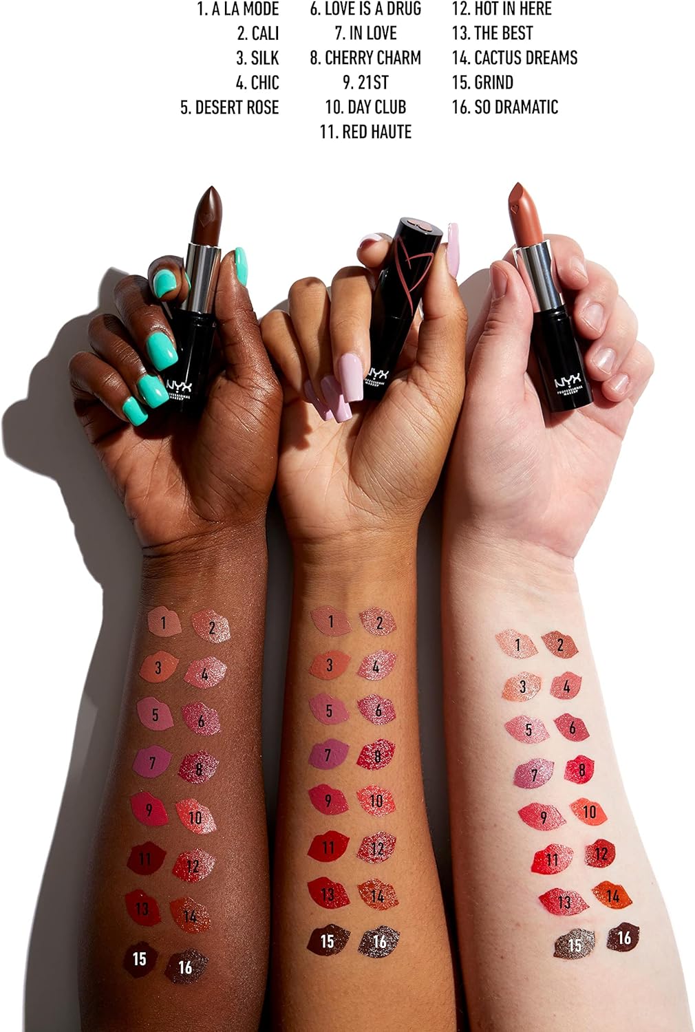 Nyx Professional Makeup Shout Loud Satin LipstickNYX PROFESSIONAL MAKEUP800897198107LipstickLipstick