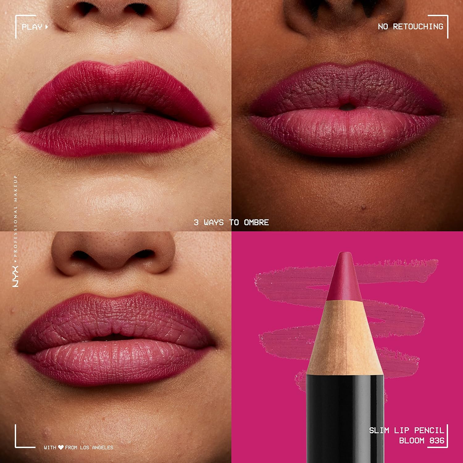 NYX PROFESSIONAL MAKEUP Slim Lip PencilNYX PROFESSIONAL MAKEUP800897126407lip Linerlip Liner