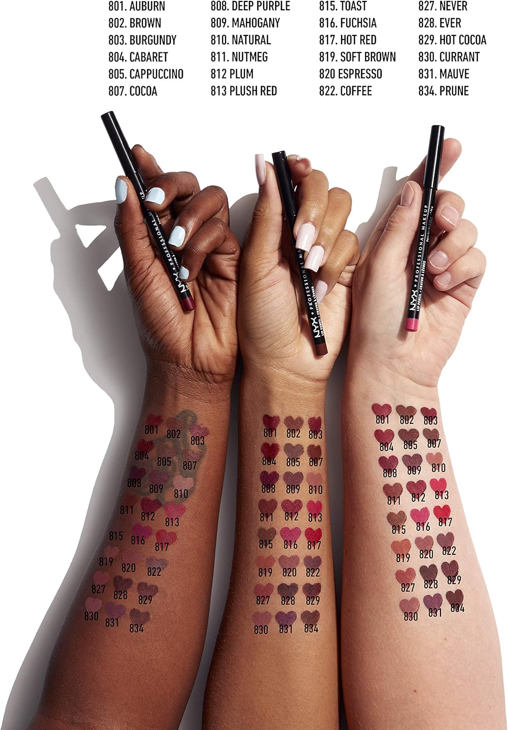 NYX PROFESSIONAL MAKEUP Slim Lip PencilNYX PROFESSIONAL MAKEUP800897126407lip Linerlip Liner