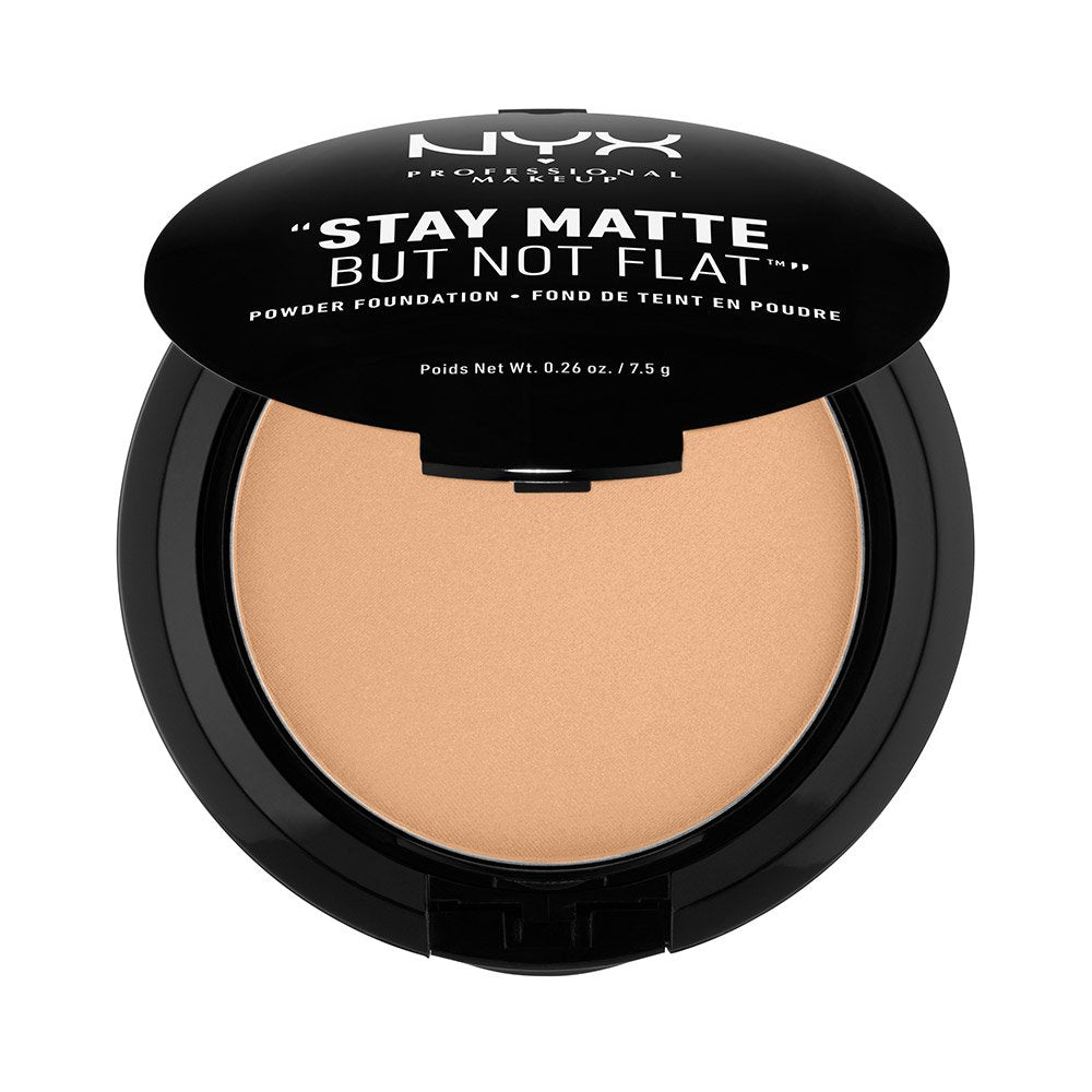 NYX PROFESSIONAL MAKEUP Stay Matte But Not Flat Powder Foundation - 7.5 gNYX PROFESSIONAL MAKEUP800897808075FoundationFoundation