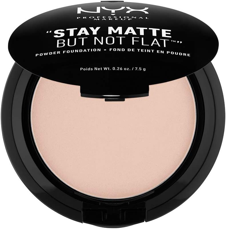 NYX PROFESSIONAL MAKEUP Stay Matte But Not Flat Powder Foundation - 7.5 gNYX PROFESSIONAL MAKEUP800897808075FoundationFoundation