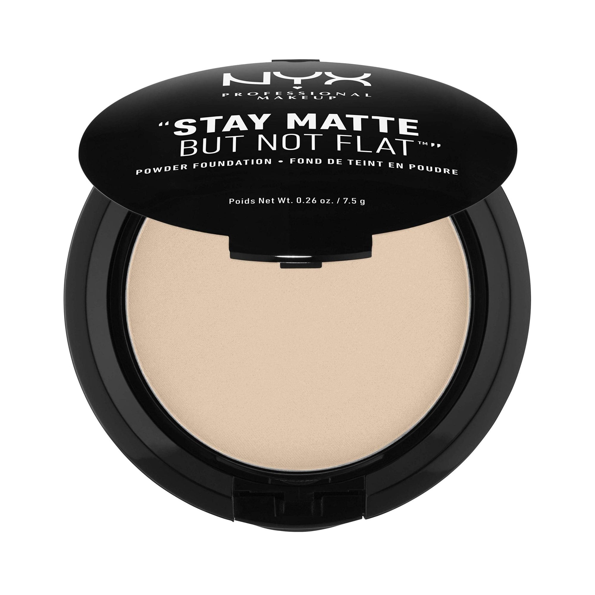NYX PROFESSIONAL MAKEUP Stay Matte But Not Flat Powder Foundation - 7.5 gNYX PROFESSIONAL MAKEUP800897808075FoundationFoundation