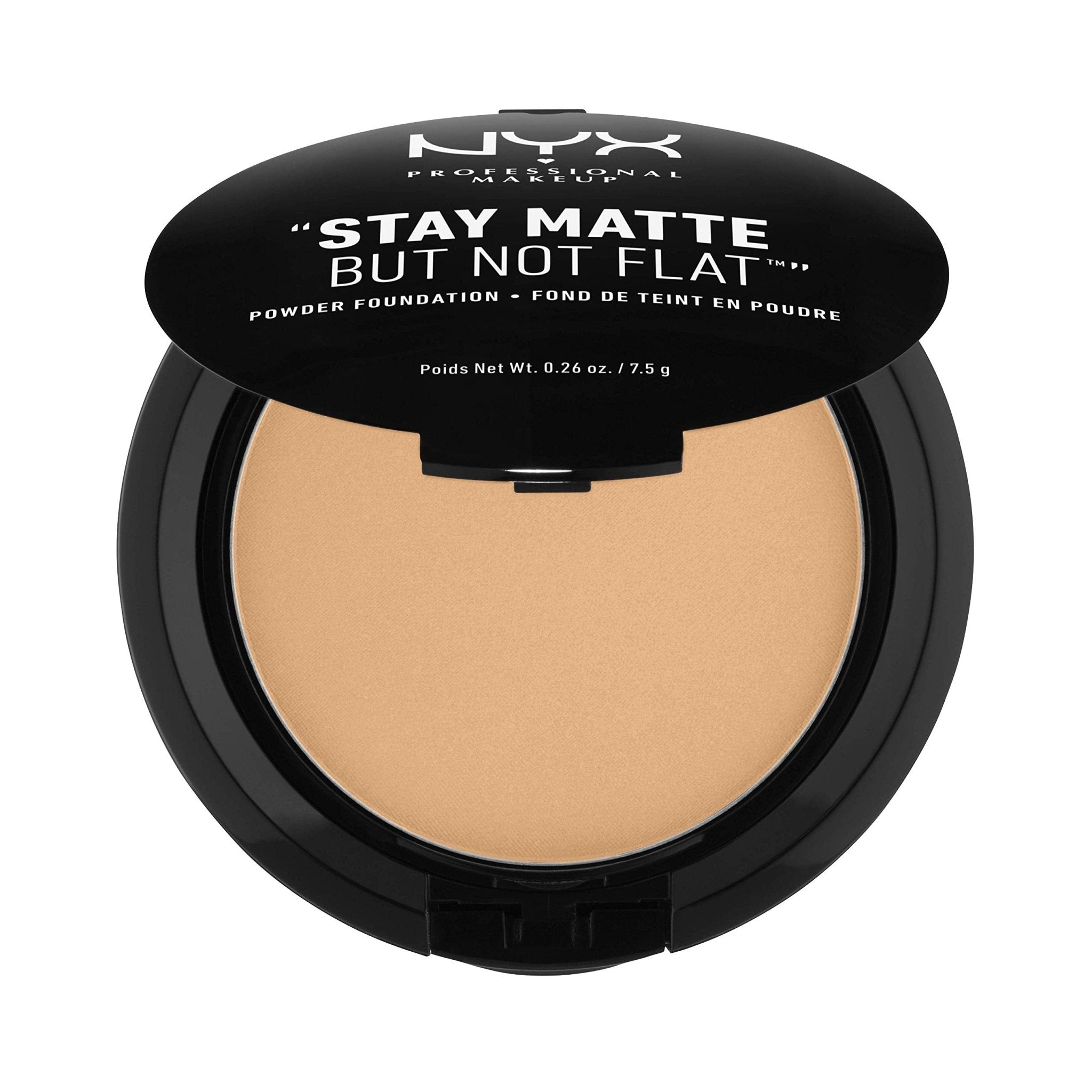 NYX PROFESSIONAL MAKEUP Stay Matte But Not Flat Powder Foundation - 7.5 gNYX PROFESSIONAL MAKEUP800897808075FoundationFoundation