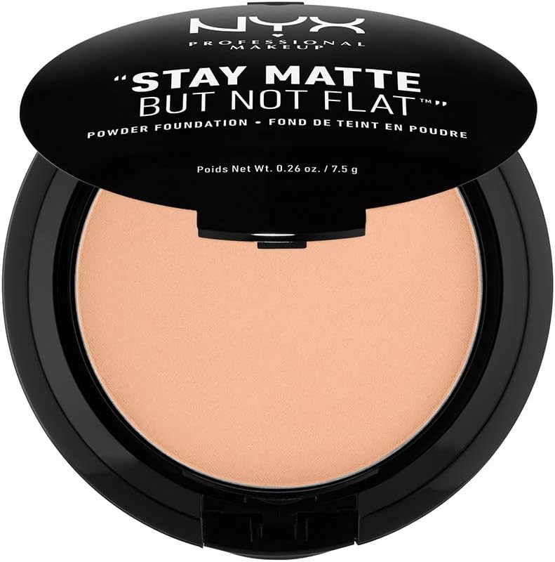 NYX PROFESSIONAL MAKEUP Stay Matte But Not Flat Powder Foundation - 7.5 gNYX PROFESSIONAL MAKEUP800897808075FoundationFoundation