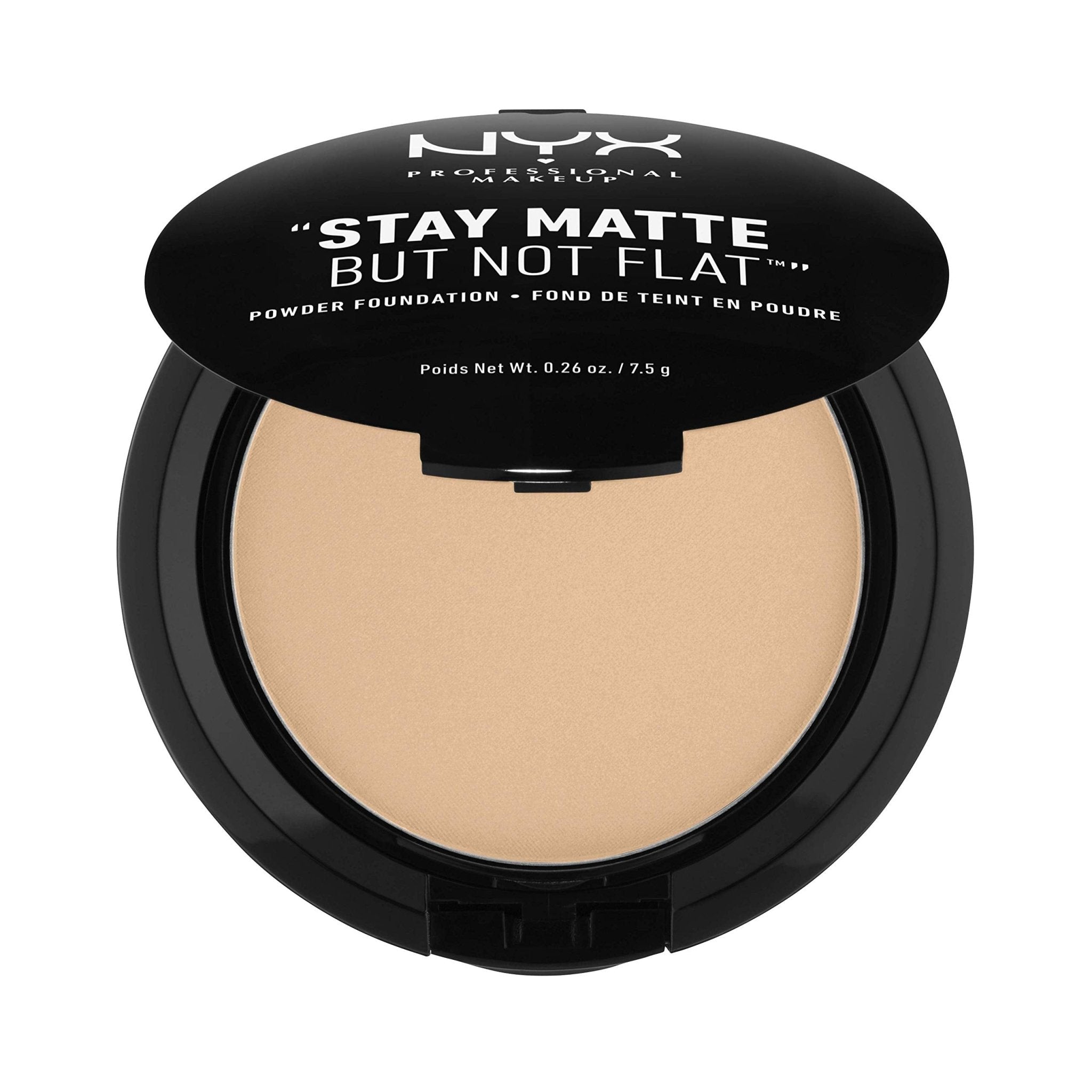 NYX PROFESSIONAL MAKEUP Stay Matte But Not Flat Powder Foundation - 7.5 gNYX PROFESSIONAL MAKEUP800897808075FoundationFoundation
