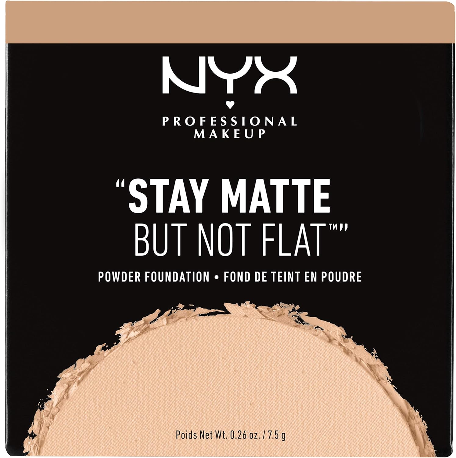 NYX PROFESSIONAL MAKEUP Stay Matte But Not Flat Powder Foundation - 7.5 gNYX PROFESSIONAL MAKEUP800897808082FoundationFoundation