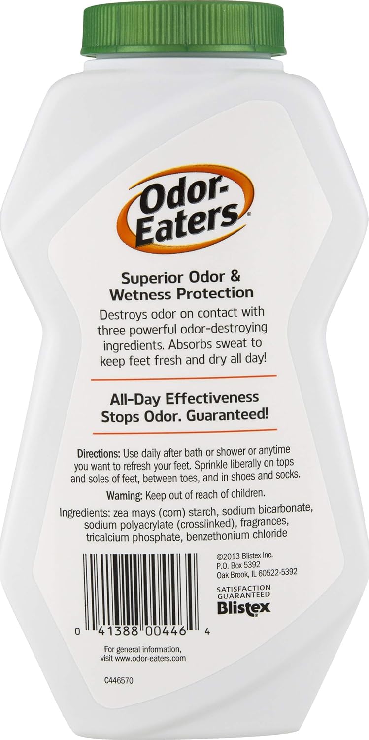 Odor - Eaters 3 advanced odor fighter Foot Powder, Destroys odor and controls wetness - 170 gOdor - EatersB007V7O9PMFoot care PowderFoot care Powder