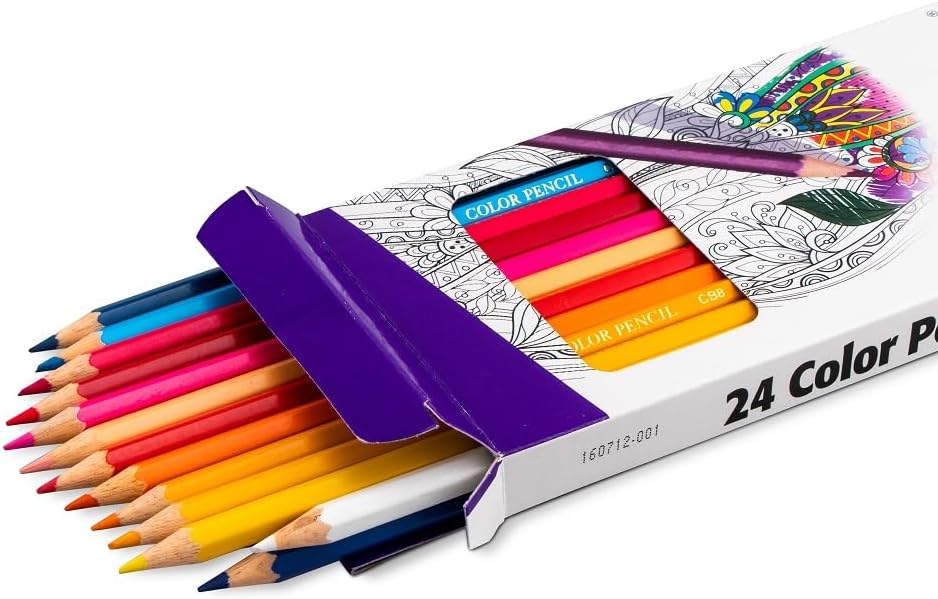 Pentel COLORED PENCIL SET OF 24Pentel072512245651Colored PencilsColored Pencils