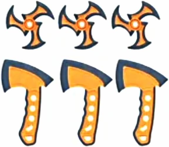 Pfive Axe Throwing Target Set with 3 Axes and Bristle Board, Indoor and Outdoor Use, Fun Activity for Adults and KidsPfive665582921916Target GameTarget Game