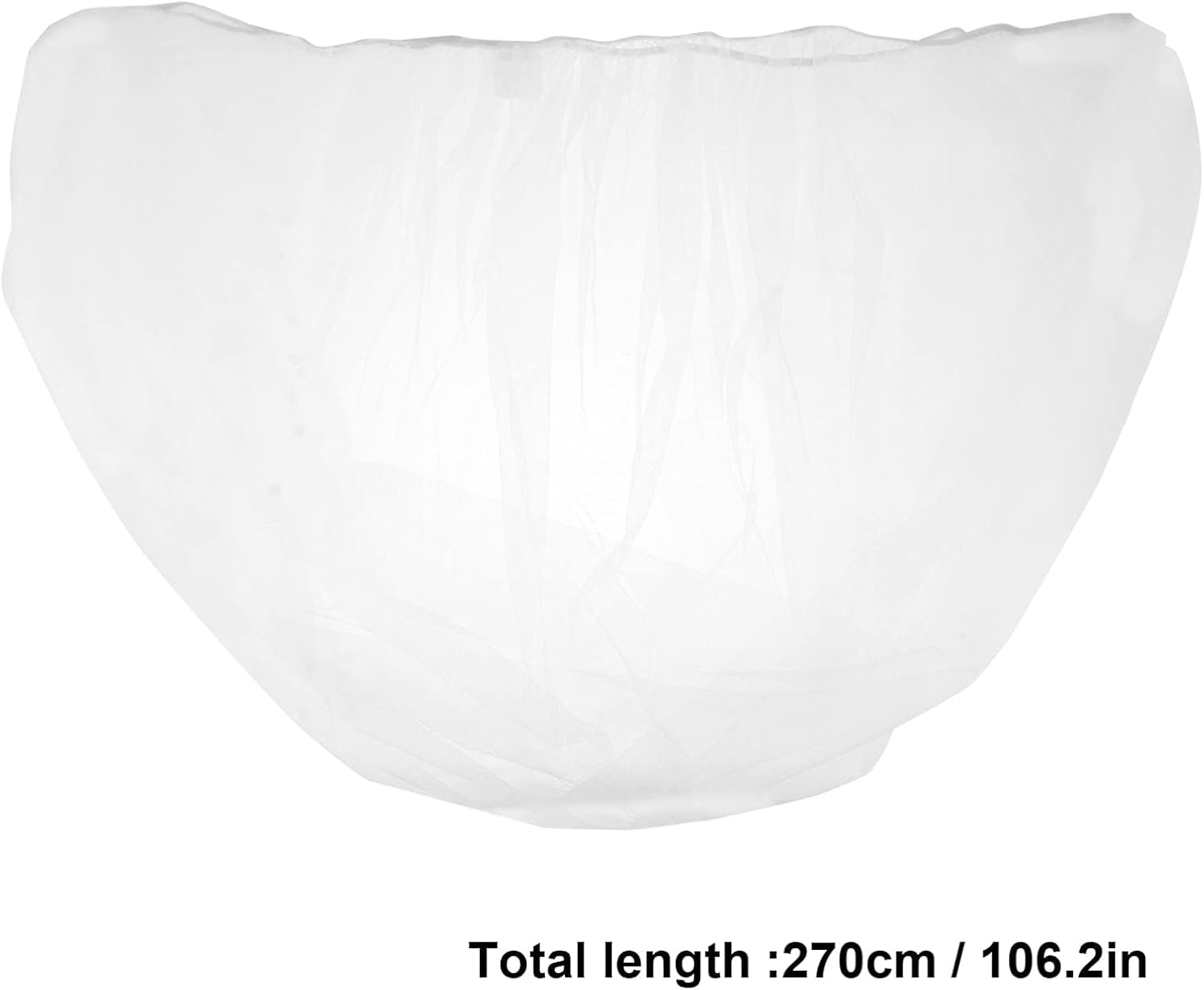 Pfive Baby Stroller Mosquito Net, Insect Netting Durable for Baby Car seat Cover and Cradles,Stroller Mosquito Net for Baby Mesh Net Cover for Stroller (White)PfiveMosquito NetMosquito Net