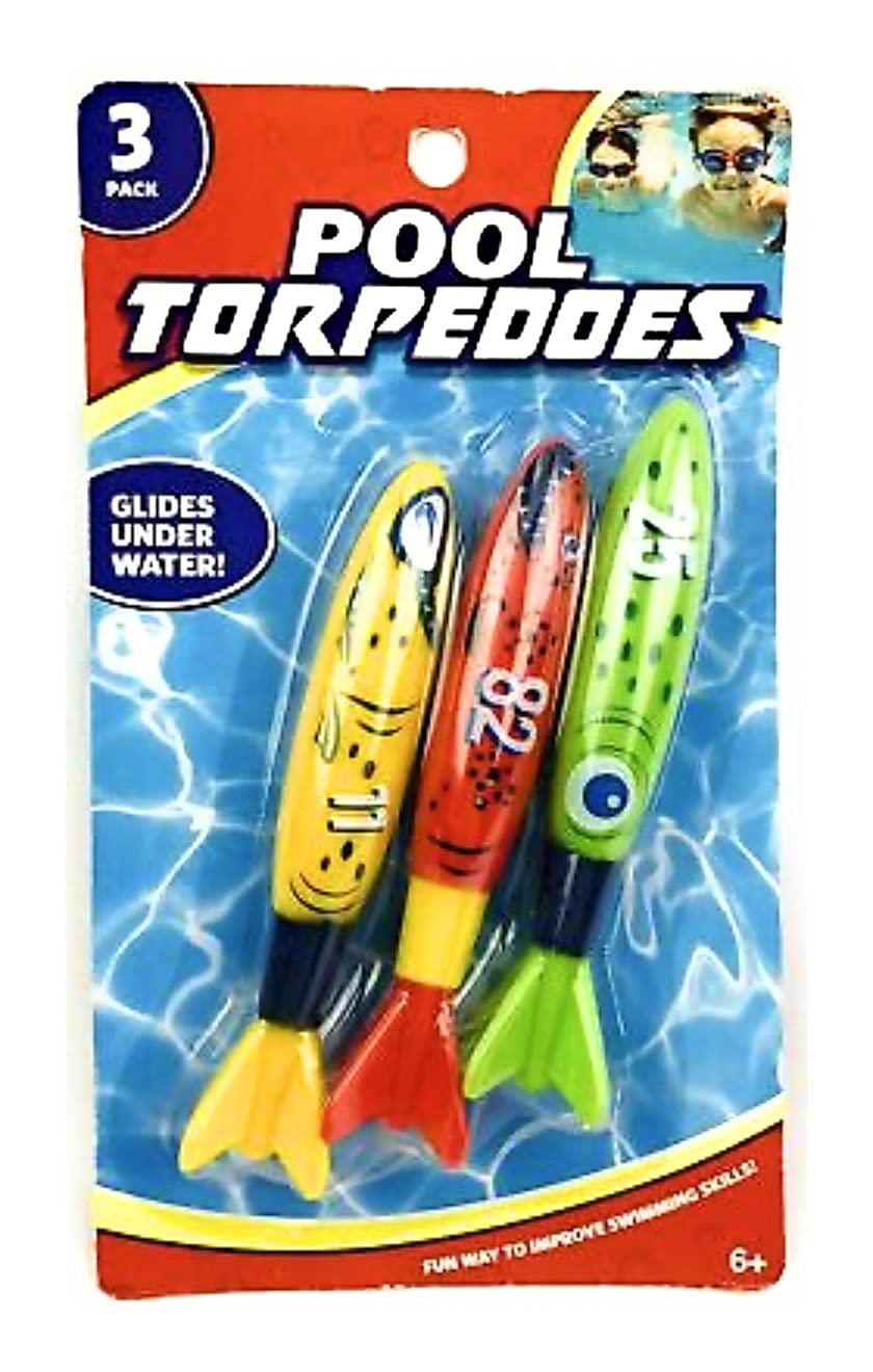 Pfive Diving Torpedo Rocket Throwing Toy Pool Diving Game Summer Underwater ToysPfive042887428119Pool ToyPool Toy