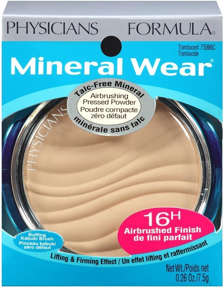 Physician's Formula Mineral Wear Airbrushing Pressed Powder - 0.26 OuncePhysicians Formula044386075870Face PowderFace Powder