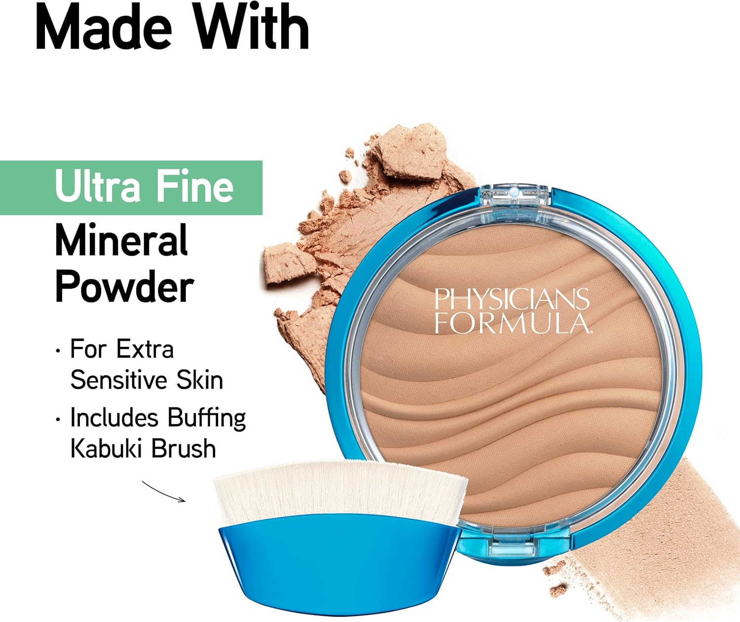 Physician's Formula Mineral Wear Airbrushing Pressed Powder - 0.26 OuncePhysicians Formula044386075870Face PowderFace Powder