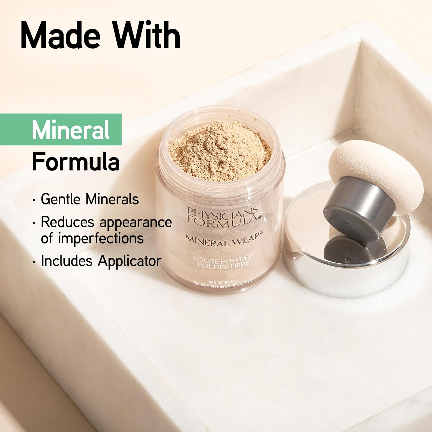 Physicians Formula Mineral Wear Loose Powder - 12 gPhysicians Formula044386109490Face PowderFace Powder