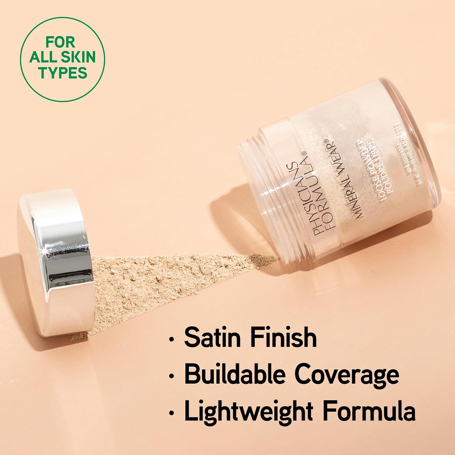 Physicians Formula Mineral Wear Loose Powder - 12 gPhysicians Formula044386109490Face PowderFace Powder