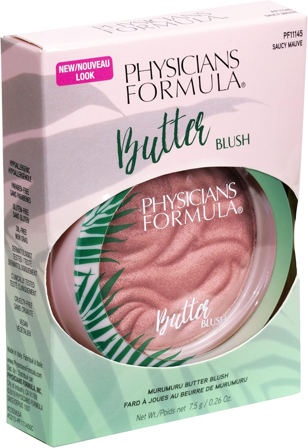 Physicians Formula Murumuru Butter Blush Makeup Powder - Saucy Mauve, 7.5 gPhysicians Formula044386111455BlushBlush