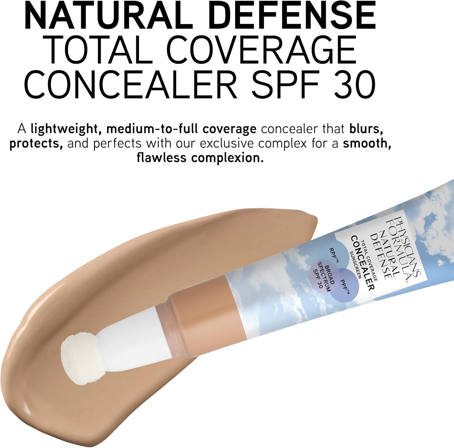 Physicians Formula Natural defence total coverage concealer sunscreen spf 30 - LightPhysicians Formula044386113596ConcealerConcealer