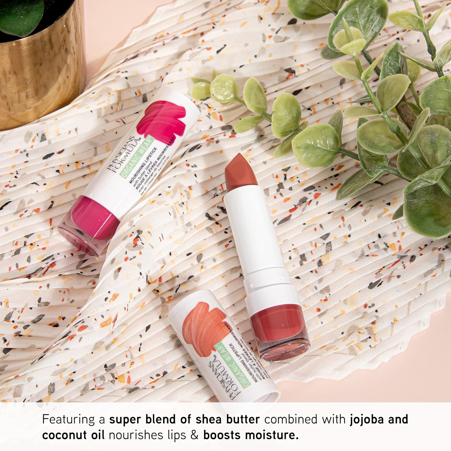 Physicians Formula Organic Wear All Natural Nourishing LipstickPhysicians Formula044386110748LipstickLipstick