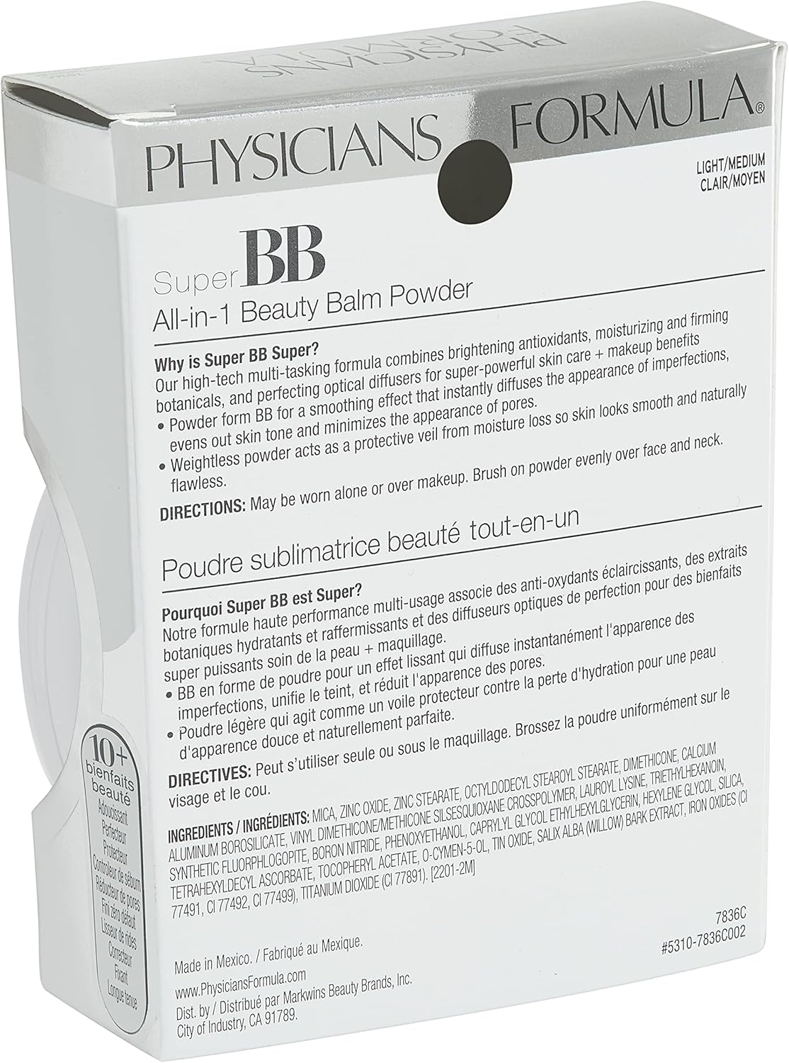 Physicians Formula Super BB Powder - Medium BeigePhysicians Formula044386078369Face PowderFace Powder