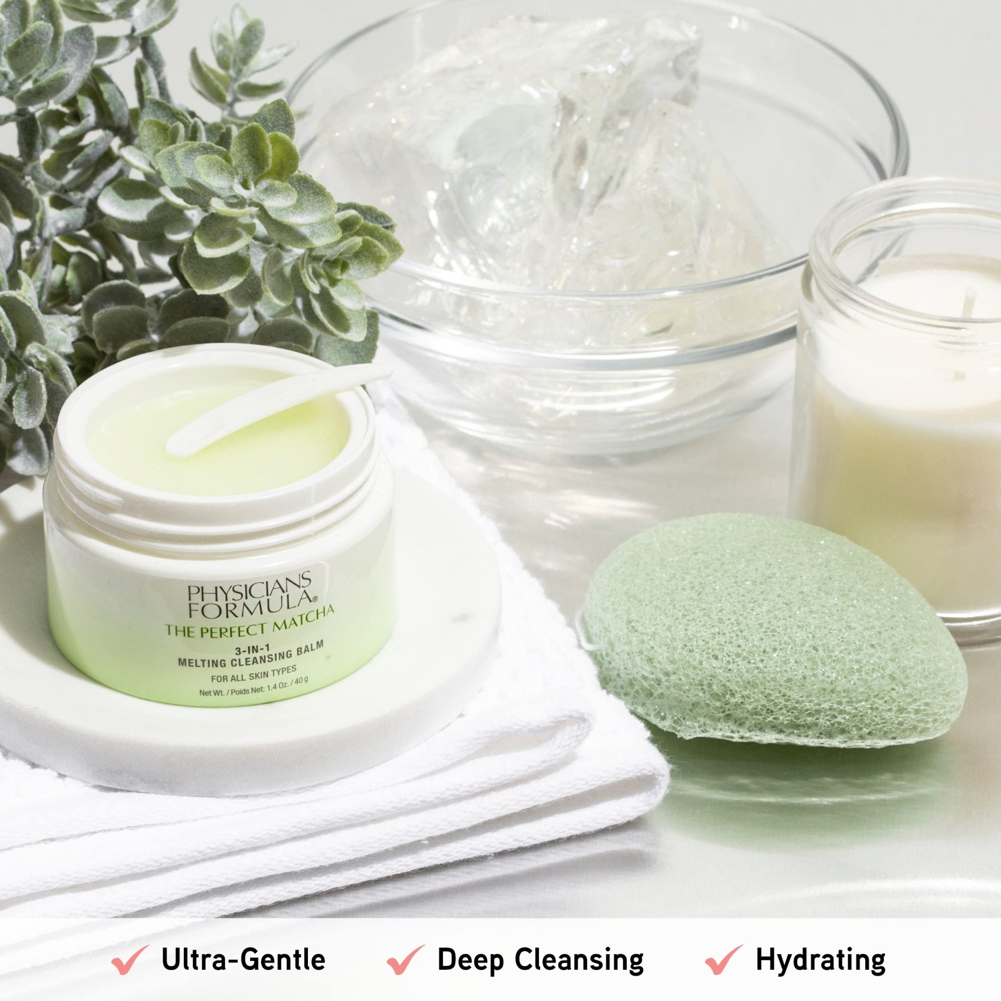 Physicians Formula The Perfect Matcha 3 - in - 1 Melting Cleansing Balm - 1.4 OuncePhysicians Formula044386117464CleanserCleanser