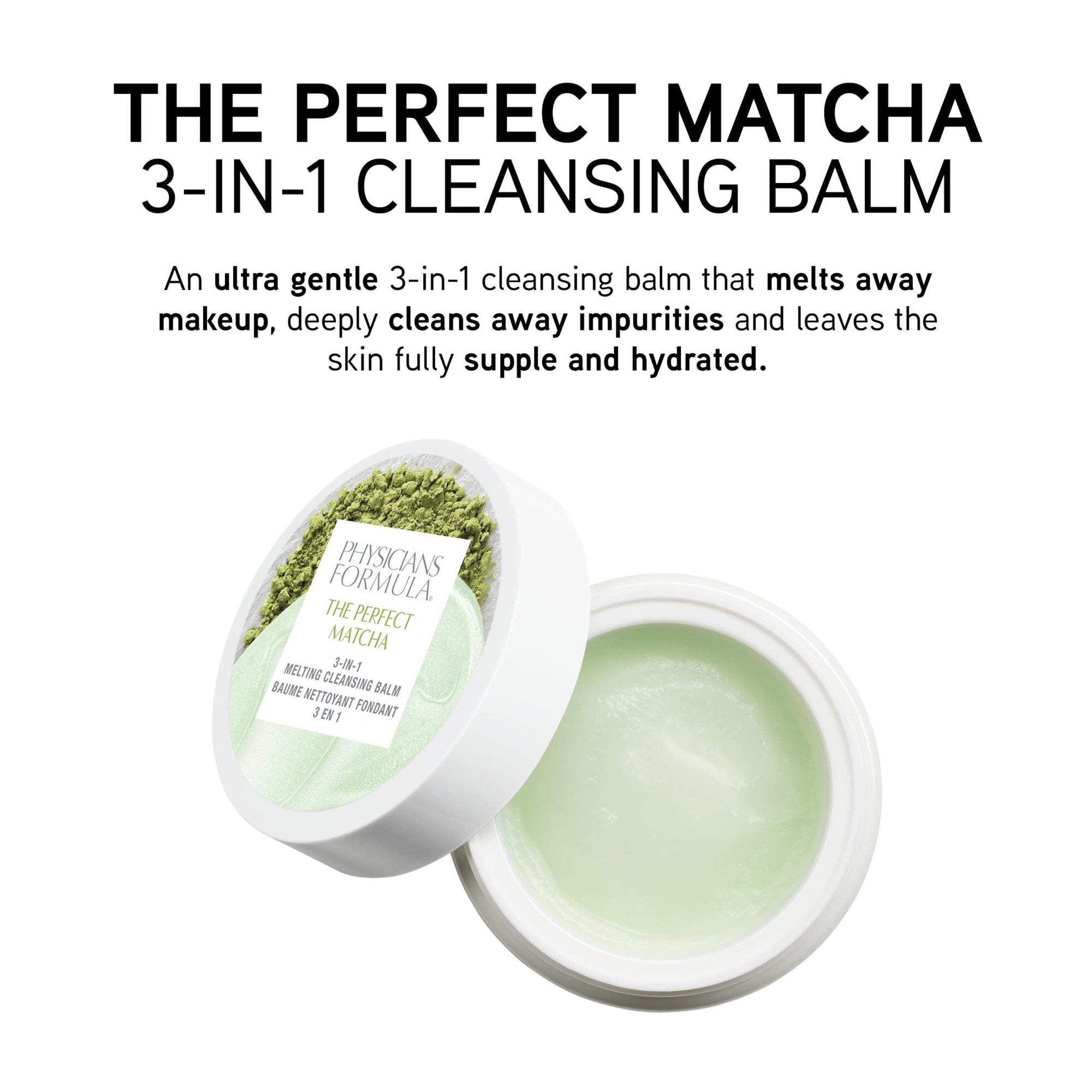 Physicians Formula The Perfect Matcha 3 - in - 1 Melting Cleansing Balm - 1.4 OuncePhysicians Formula044386117464CleanserCleanser