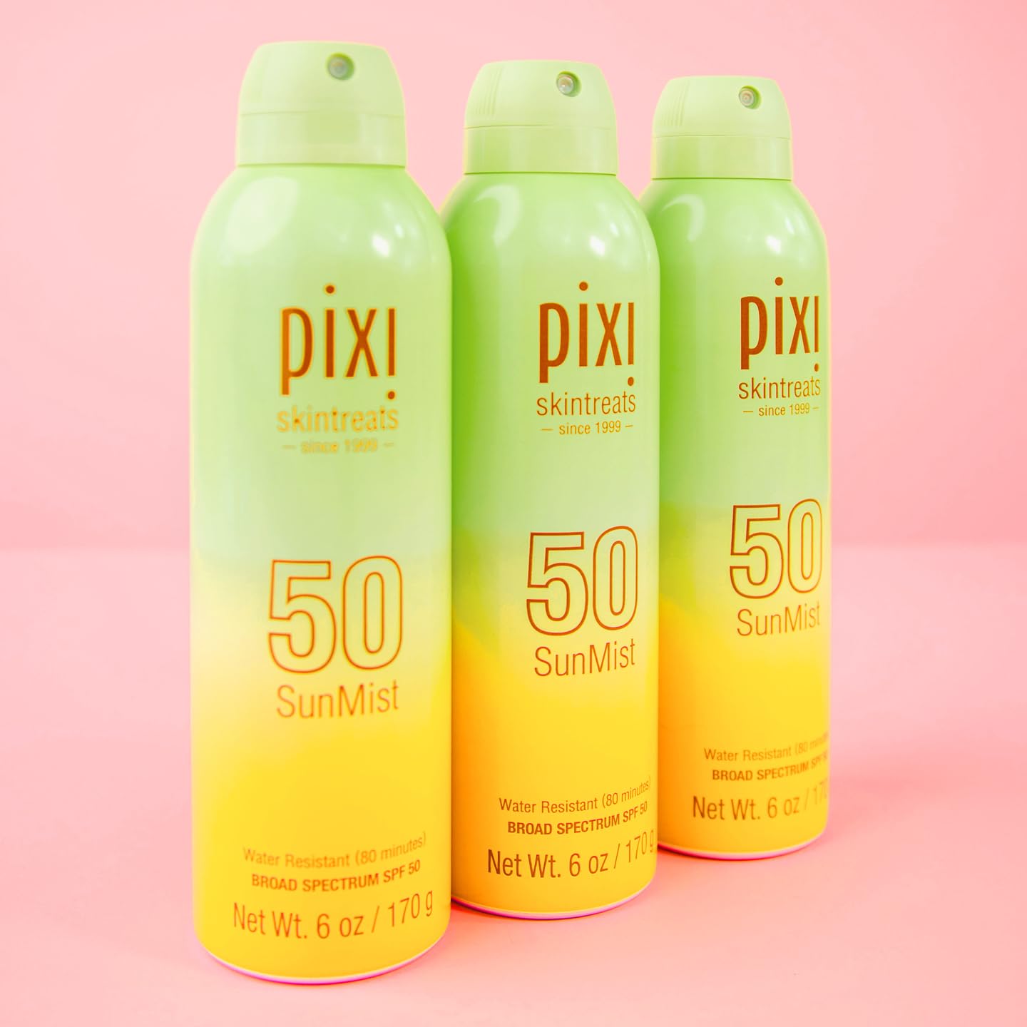 Pixi SkinTreats 50 SunMist Water Resistant Sunscreen SPF 50 - 6 ozPixi885190860012SunscreenSunscreen