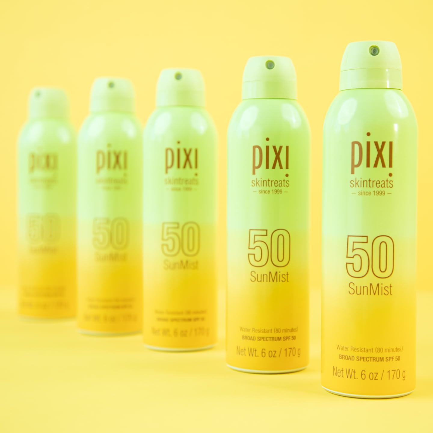 Pixi SkinTreats 50 SunMist Water Resistant Sunscreen SPF 50 - 6 ozPixi885190860012SunscreenSunscreen