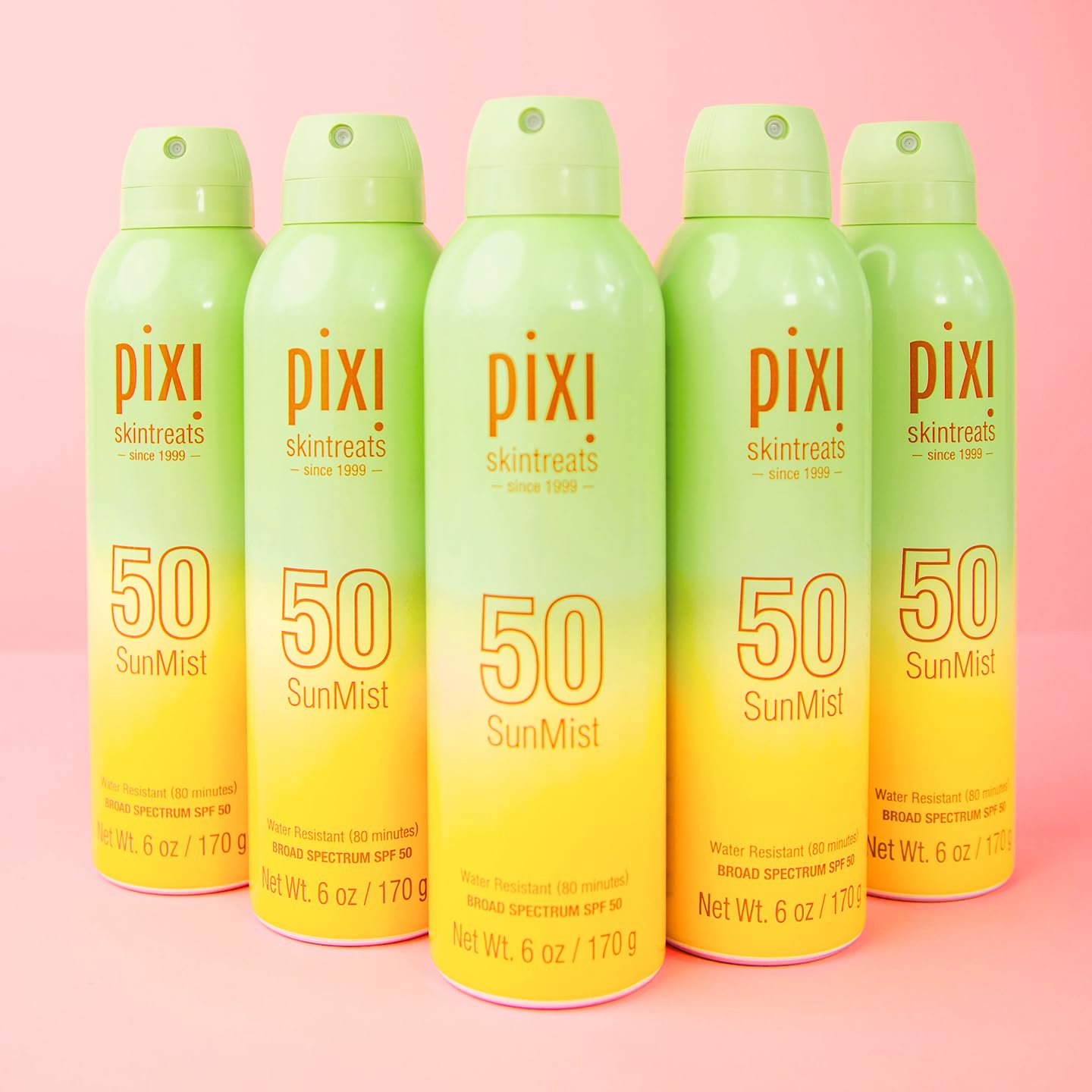Pixi SkinTreats 50 SunMist Water Resistant Sunscreen SPF 50 - 6 ozPixi885190860012SunscreenSunscreen
