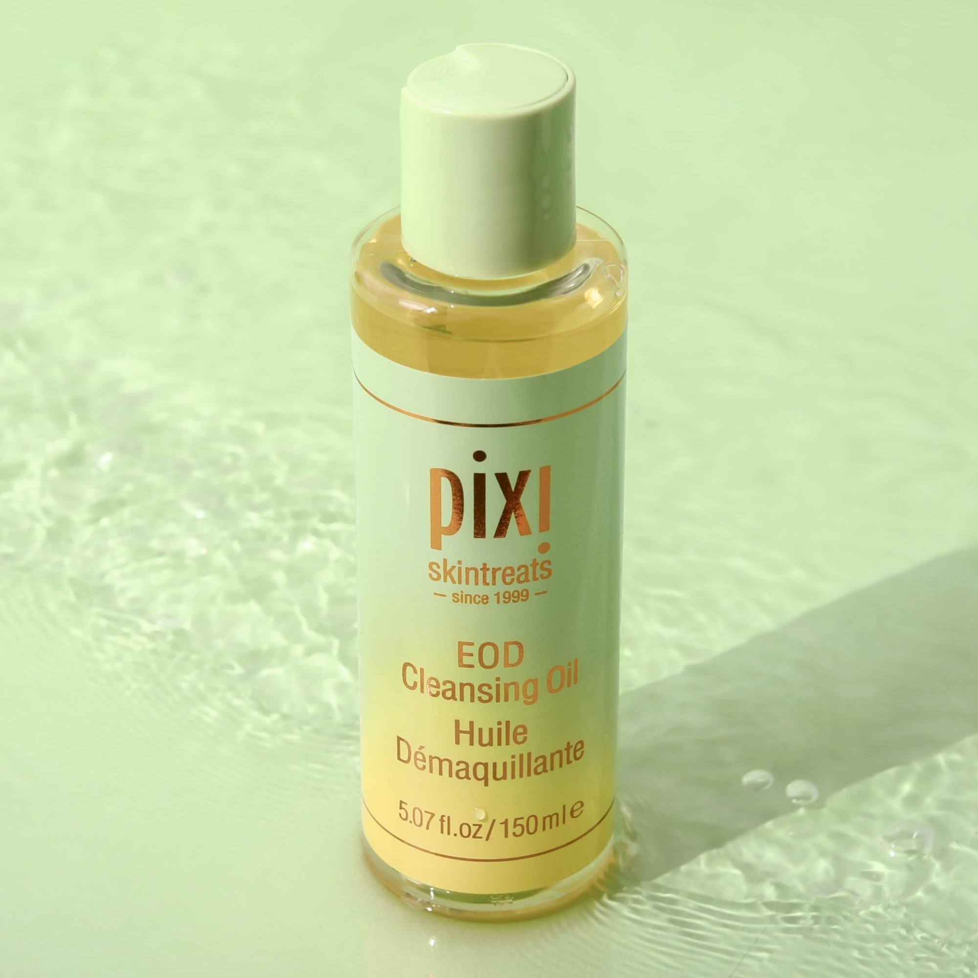 Pixi skintreats EOD Cleansing Oil, Plant - based Makeup & Sunscreen Remover, Argan Oil & Soybean Oil Nourishing and Hydrating - 150mlPixi885190812790Makeup Cleansing OilsMakeup Cleansing Oils