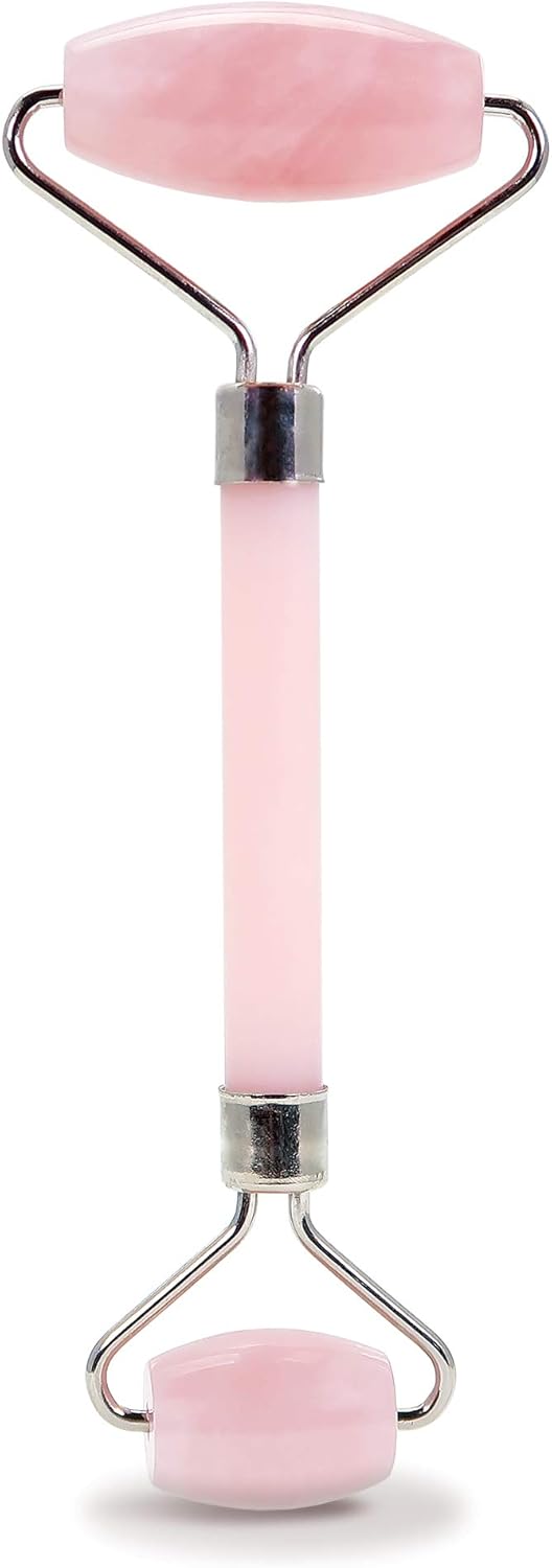 Plum Beauty Rose Quartz Facial Roller, Improves Skin TonePlum Beauty843445024602Facial RollersFacial Rollers