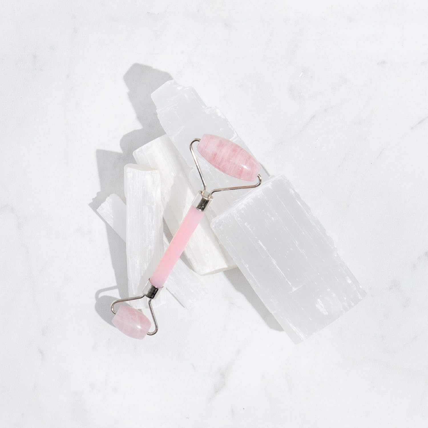 Plum Beauty Rose Quartz Facial Roller, Improves Skin TonePlum Beauty843445024602Facial RollersFacial Rollers