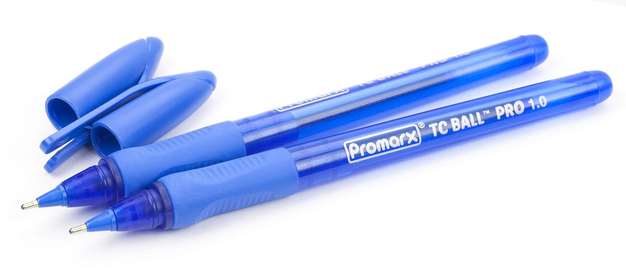 Promarx TC Ball Pro Grip Stick Pen, 1.0 mm - Black Ink, 6 - CountPromarx087508115450PenPen