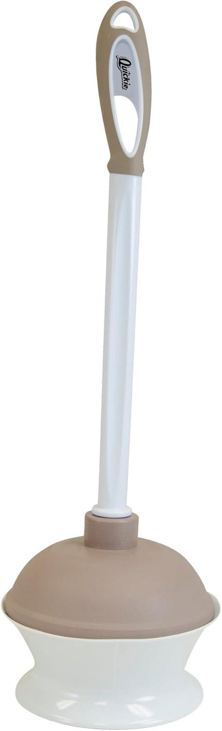 Quickie Plastic Toilet Plunger & Caddy - 360MBQUICKIE787543829304Toilet Plunger & CaddyToilet Plunger & Caddy