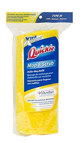 Quickie Roller Mop Refill with Antimicrobial MicrobanQUICKIE071798805825Mop Refill SpongesMop Refill Sponges