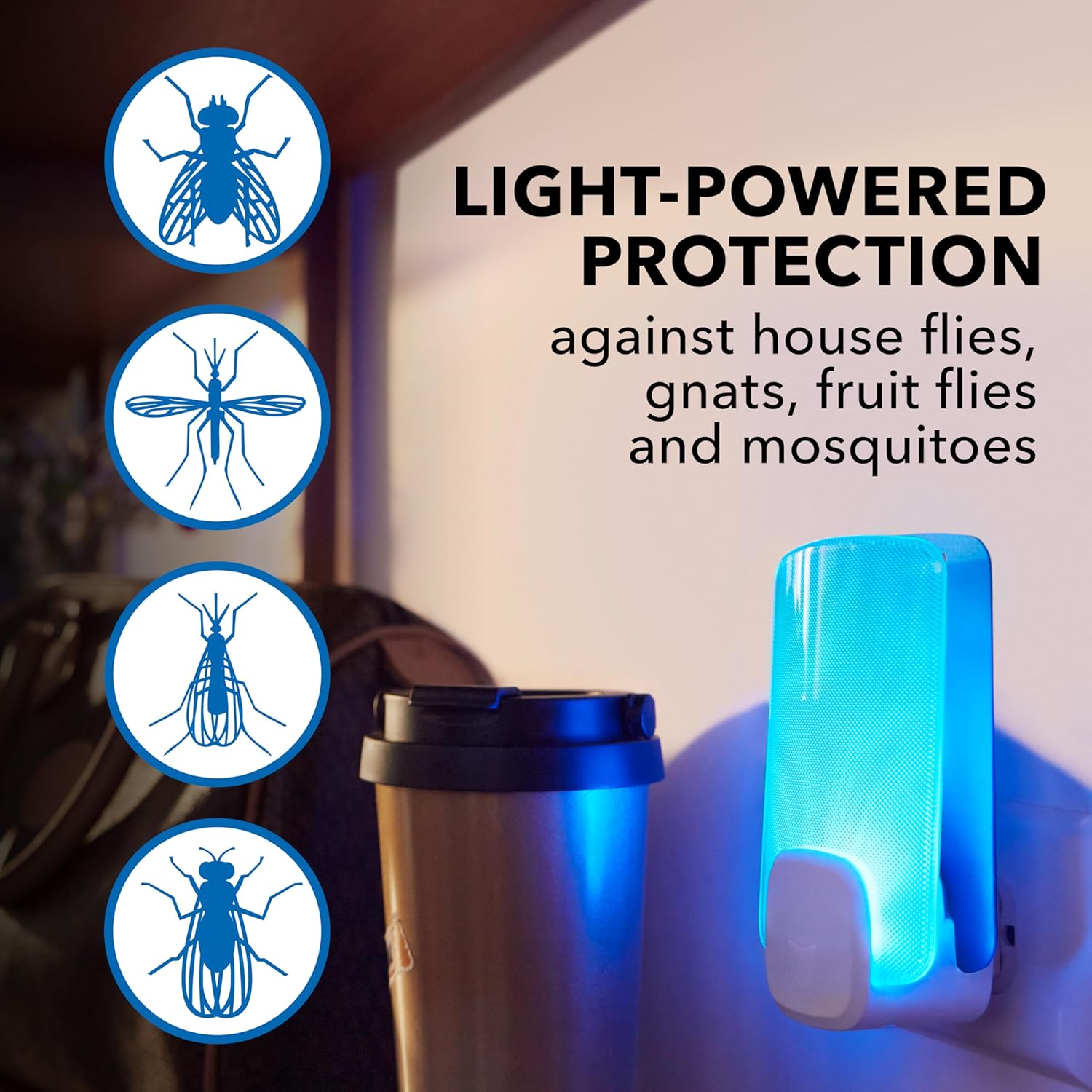 Raid Essentials Flying Insect Light Trap Refills, 2 Light Trap Refill CartridgesRaid046500032301Flying Insect Light TrapFlying Insect Light Trap