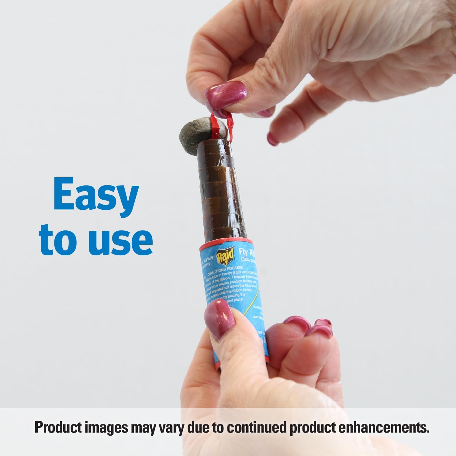 Raid Fly Ribbon, Traps Flies, Gnats, Moths and other flying insects - 10 CountRaid072477986019Fly Ribbon TrapFly Ribbon Trap