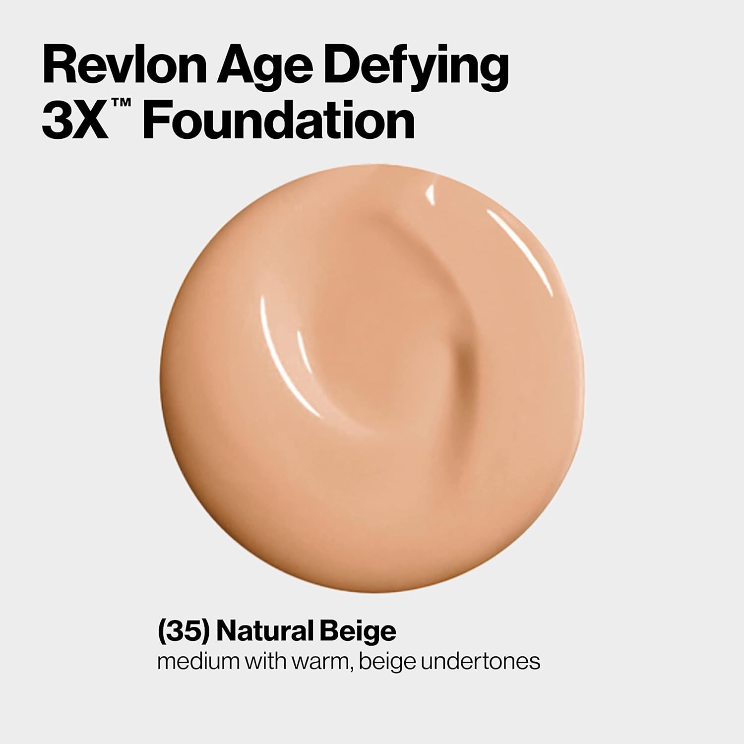 Revlon Age Defying 3X Liquid Foundation, Broad Spectrum SPF 20 - 30 mlRevlon309974531351FoundationFoundation