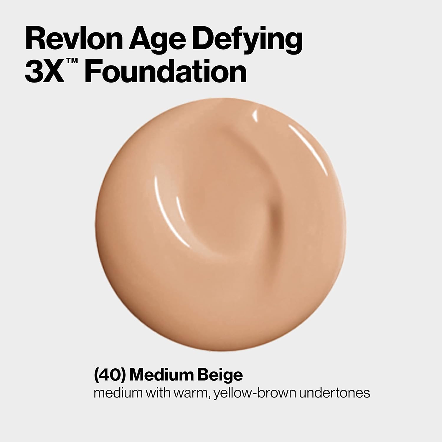 Revlon Age Defying 3X Liquid Foundation, Broad Spectrum SPF 20 - 30 mlRevlon309974531405FoundationFoundation