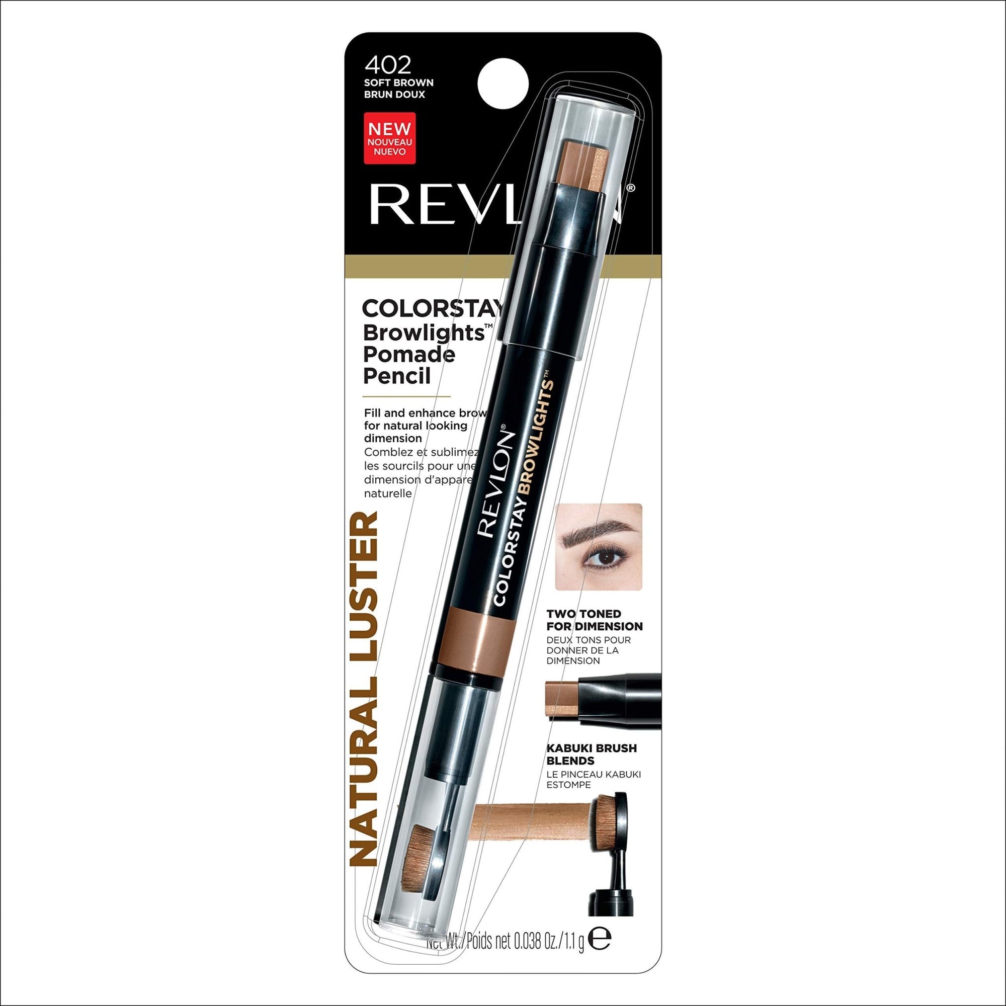 Revlon Colorstay Browlights Pencil, Eyebrow Pencil & Brow HighlighterRevlon309970087920Eyebrow ColorEyebrow Color