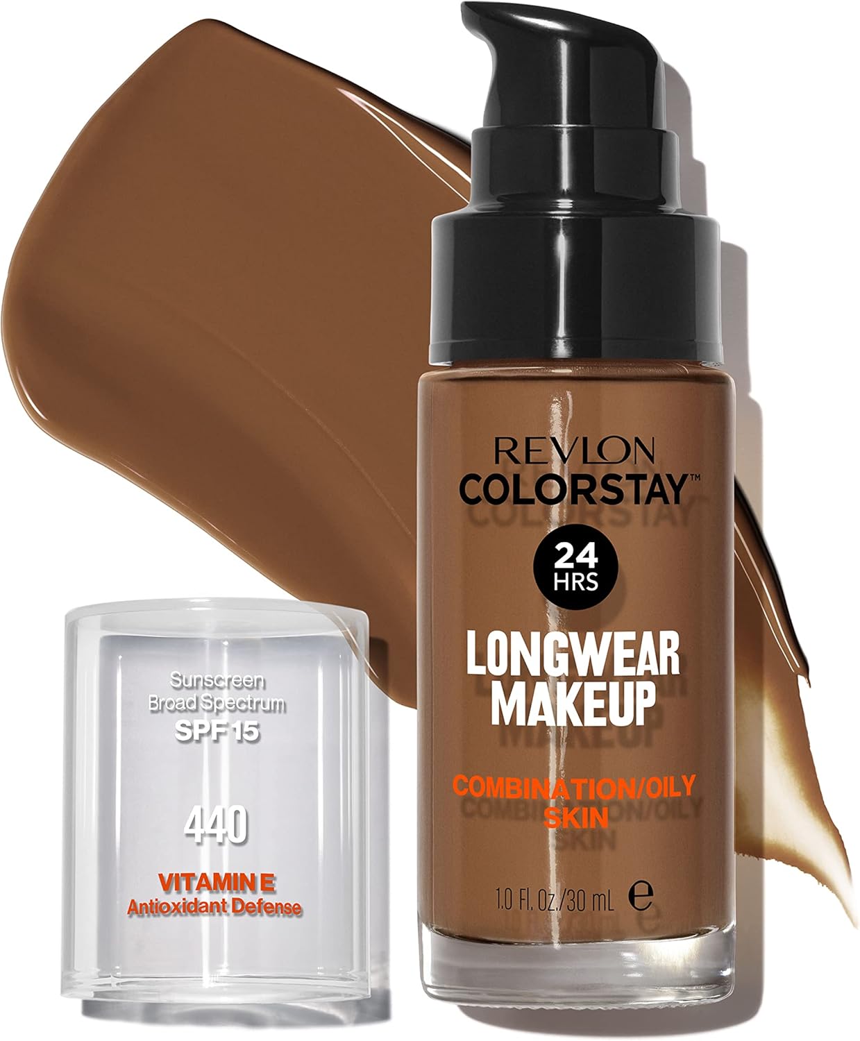 Revlon ColorStay longwear Makeup Liquid Foundation For Combination/oily Skin, SPF 15 - 30 mlRevlon309975410068FoundationFoundation