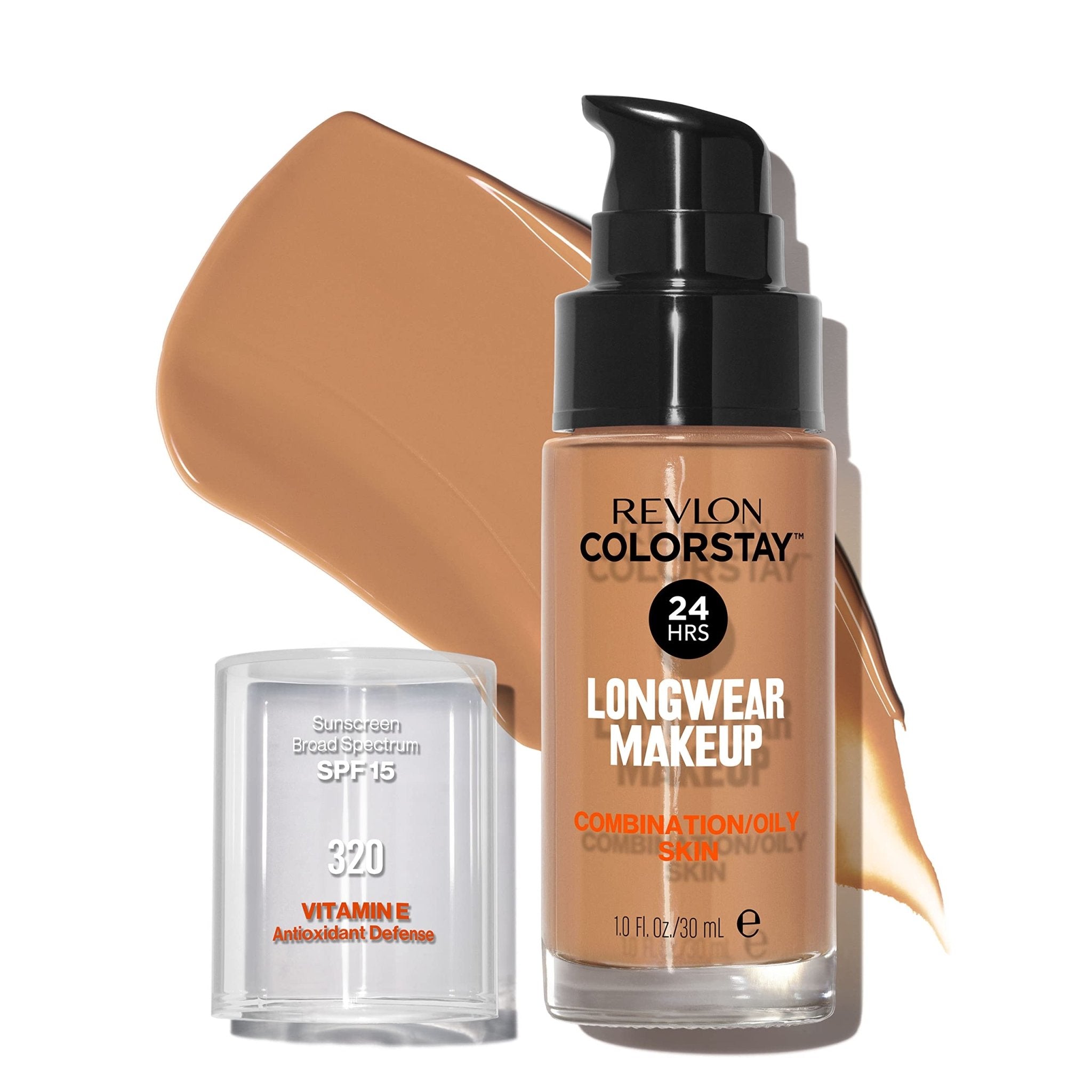 Revlon ColorStay longwear Makeup Liquid Foundation For Combination/oily Skin, SPF 15 - 30 mlRevlon309975410068FoundationFoundation
