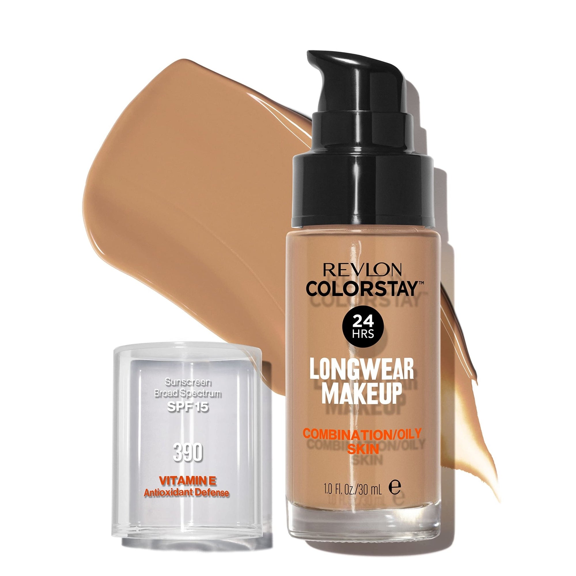 Revlon ColorStay longwear Makeup Liquid Foundation For Combination/oily Skin, SPF 15 - 30 mlRevlon309975410082FoundationFoundation