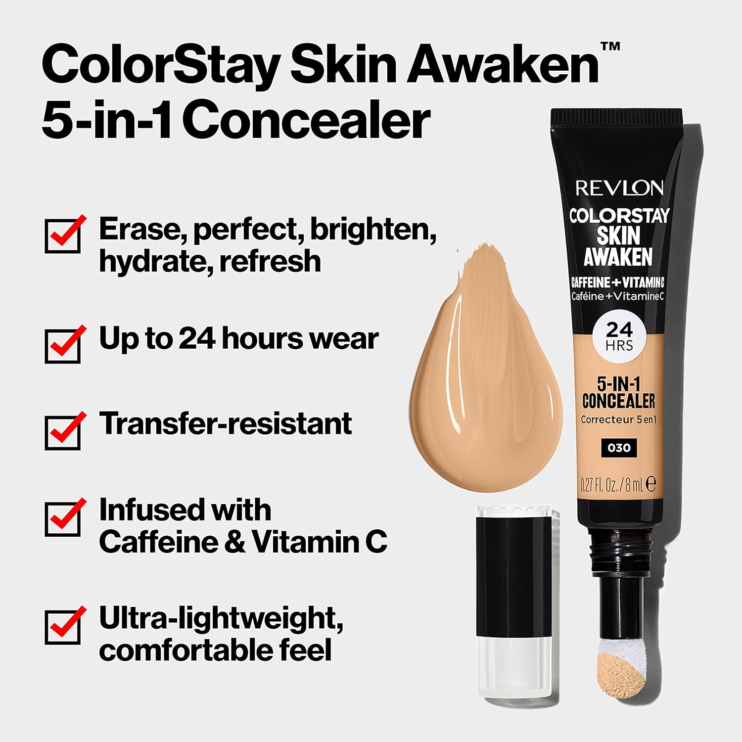Revlon ColorStay Skin Awaken 5 - in - 1 Concealer 24HR WearRevlon309970193287ConcealerConcealer