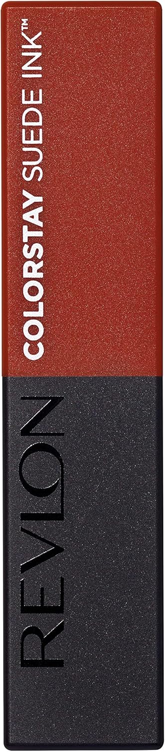 Revlon ColorStay Suede Ink Lipstick, Built - in Primer, Infused with Vitamin E, Waterproof, Smudgeproof, Matte ColourRevlon309970187064LipstickLipstick