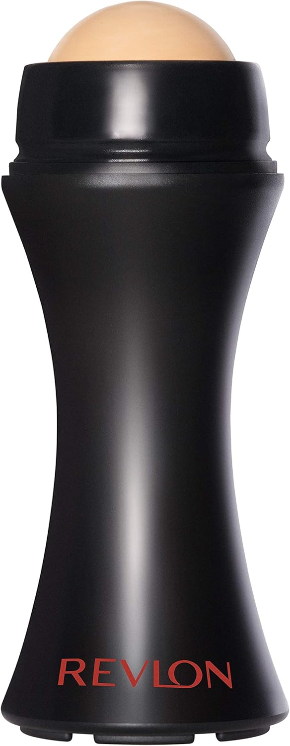 Revlon Oil Absorbing Volcanic Stone on the go Face Roller, Oily Skin Control For Face Makeup, Volcanic Reusable Facial Skincare ToolRevlon309970075583Face RollerFace Roller