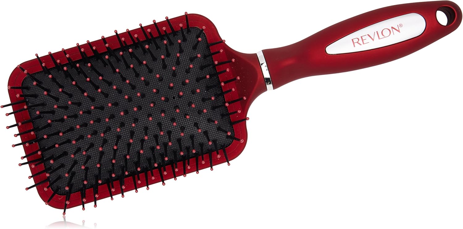Revlon Signature Straight & Smooth Soft Touch Paddle Cushion Hair BrushRevlon789764651474HairbrushHairbrush
