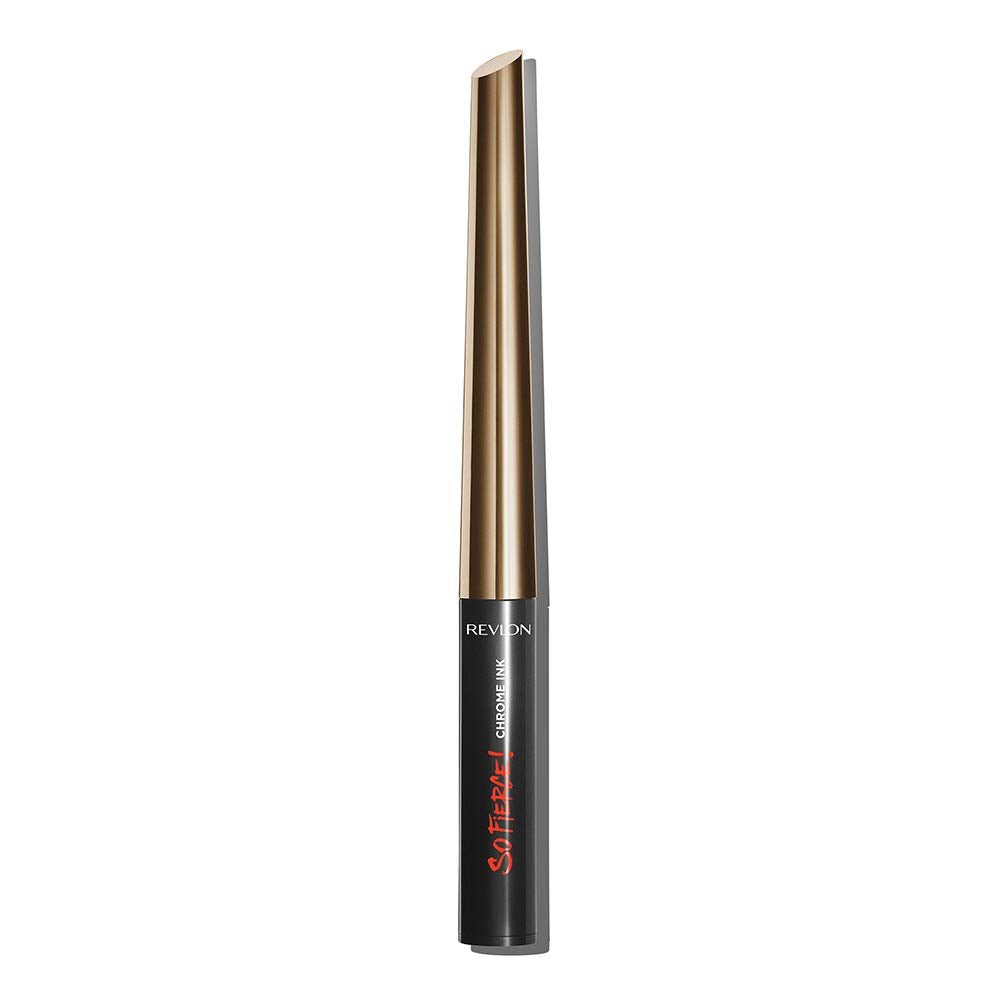 Revlon So Fierce Chrome Ink Liquid Eyeliner, Longlasting Bold Metallic Pen Liner with Dip Ink Cap for Pearl, Shimmer BlendRevlonB08MRW5T63EyelinerEyeliner