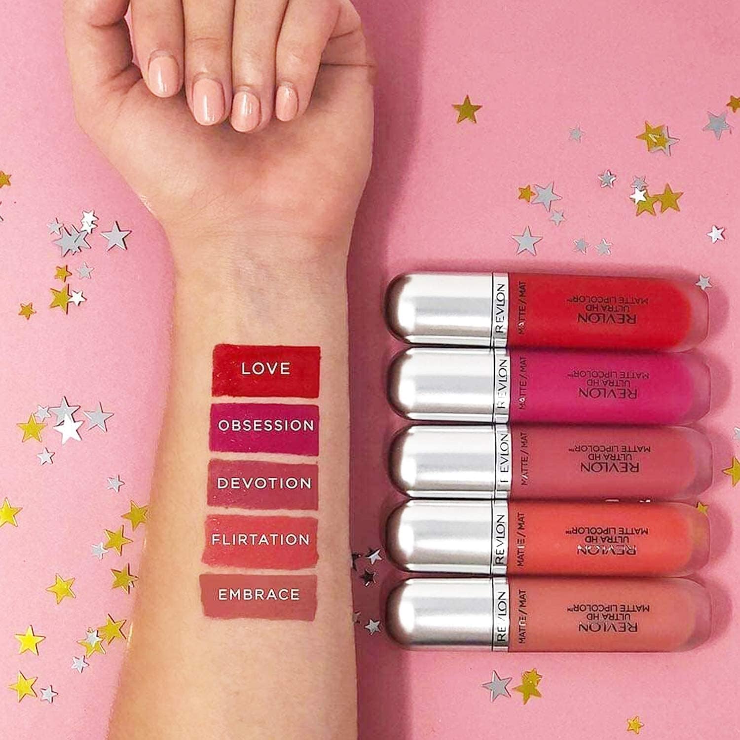 Revlon Ultra Hd Matte Lipcolor, Lightweight and Moisturizing Matte Lip ColorRevlon309978161042Lip ColorLip Color