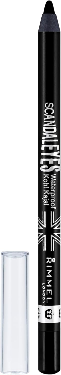 Rimmel ScandalEyes Curve Alert Mascara with ScandalEyes Waterproof Kohl Kajal Liner Combo - BlackRimmel3614220123431MascaraMascara